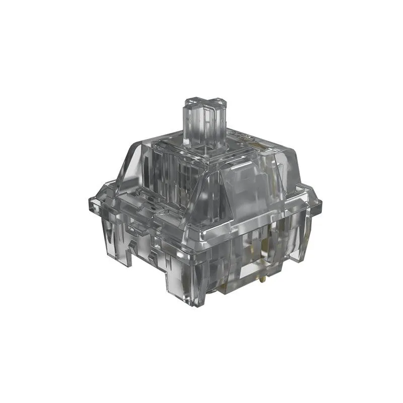 AKKO CS Mechanical Switch Keyboard Replacement 45 PCS (Crystal Silver Switch)