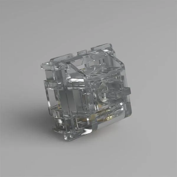 AKKO CS Mechanical Switch Keyboard Replacement 45 PCS (Crystal Silver Switch)
