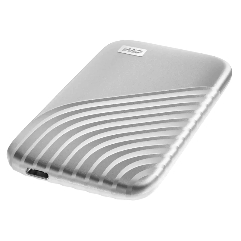 WD MY PASSPORT 1TB Portable External SSD (Silver)