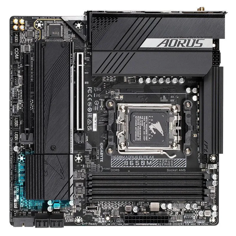 Gigabyte B650M Aorus Elite AX Gaming Motherboard