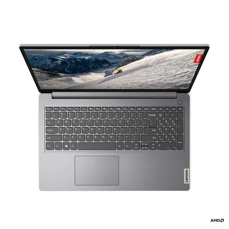 Lenovo Ideapad 1 15AMN7 82VG002DPH (Cloud Grey) | 15.6" FHD (1920x1080) | Ryzen 5 7520U | 8GB RAM | 512GB SSD | Radeon 610M | Windows 11 Home | MS Office Home & Student 2021 | Lenovo Casual Backpack B210