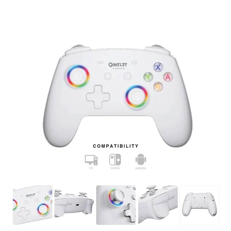 Omelet NSW Gaming Pro+ Wireless Gaming Controller (Snow White)