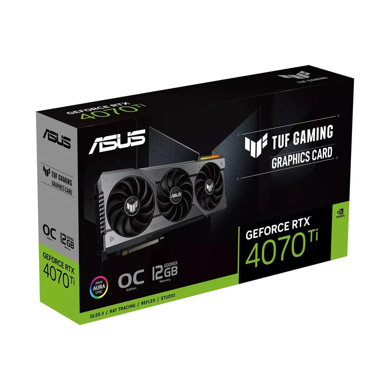 Asus TUF GeForce RTX 4070 Ti O12G OC Edition Gaming Graphics Card