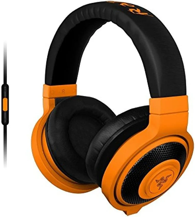 Razer Kraken Mobile Analog Music & Gaming Headset (Neon Orange)