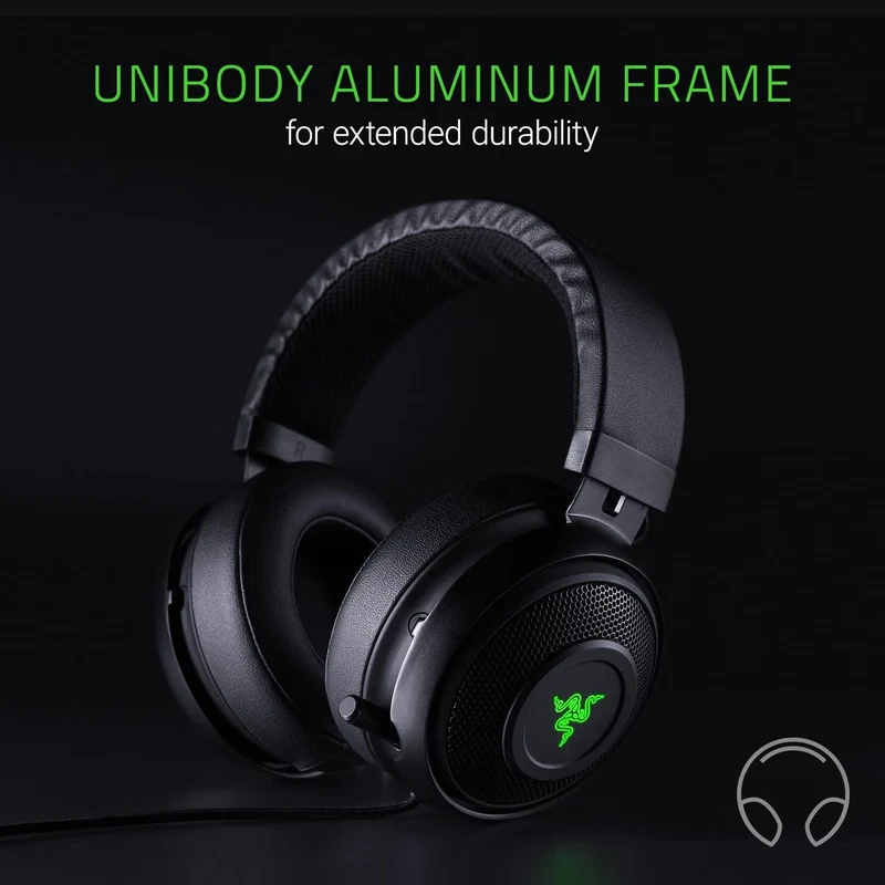 Razer Kraken 7.1 v2 Digital USB Gaming Headset (Virtual 7.1 Surround Sound)