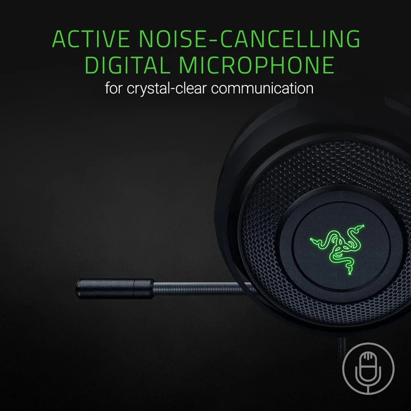 Razer Kraken 7.1 v2 Digital USB Gaming Headset (Virtual 7.1 Surround Sound)