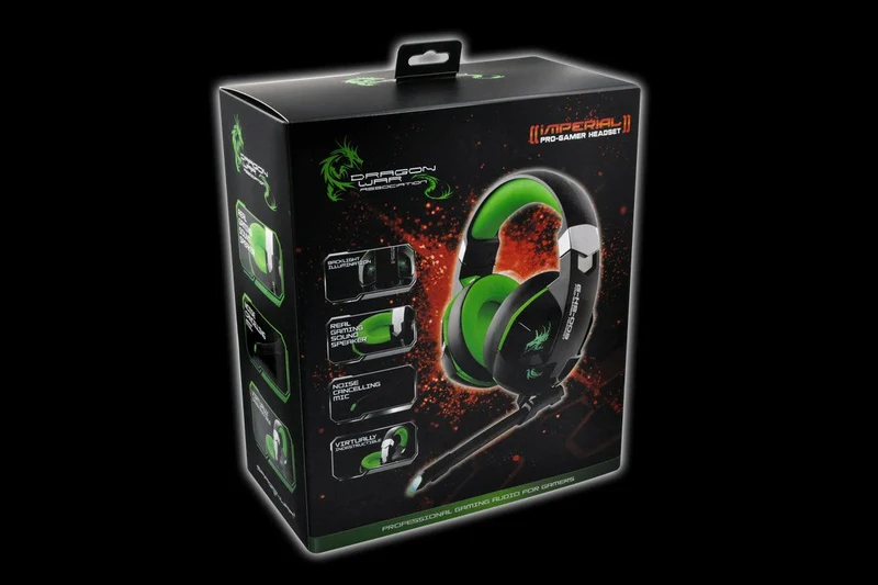 Elephant Dragonwar Imperial Gaming Headset (G-HS-009-Black)