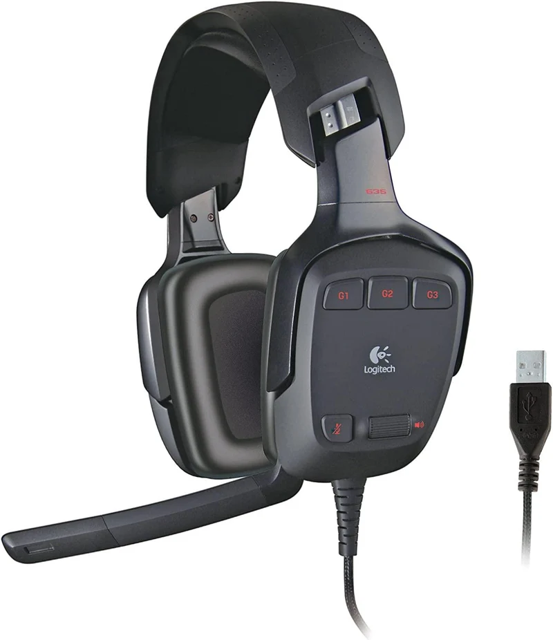 Logitech G35 7.1 Surround Sound Headset For PC