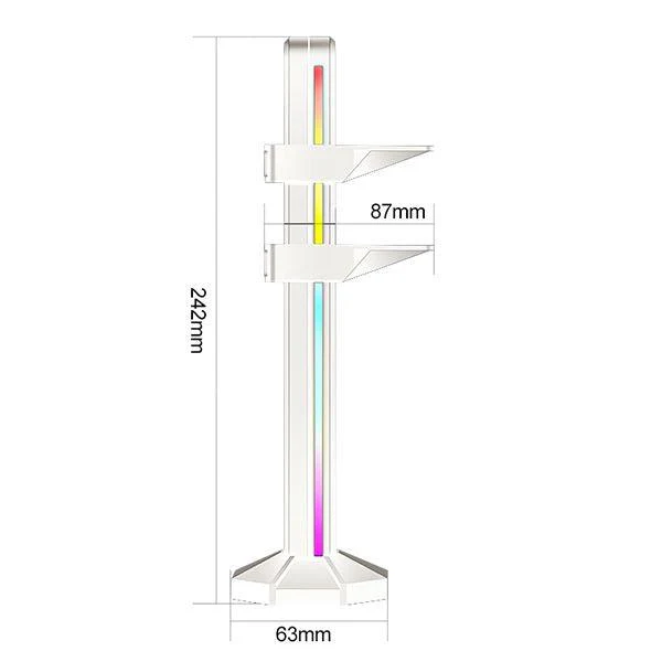 Darkflash DL240 ARGB VGA Holder (White)
