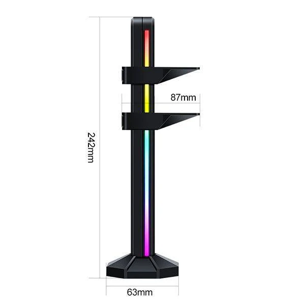 Darkflash DL240 ARGB VGA Holder (Black)