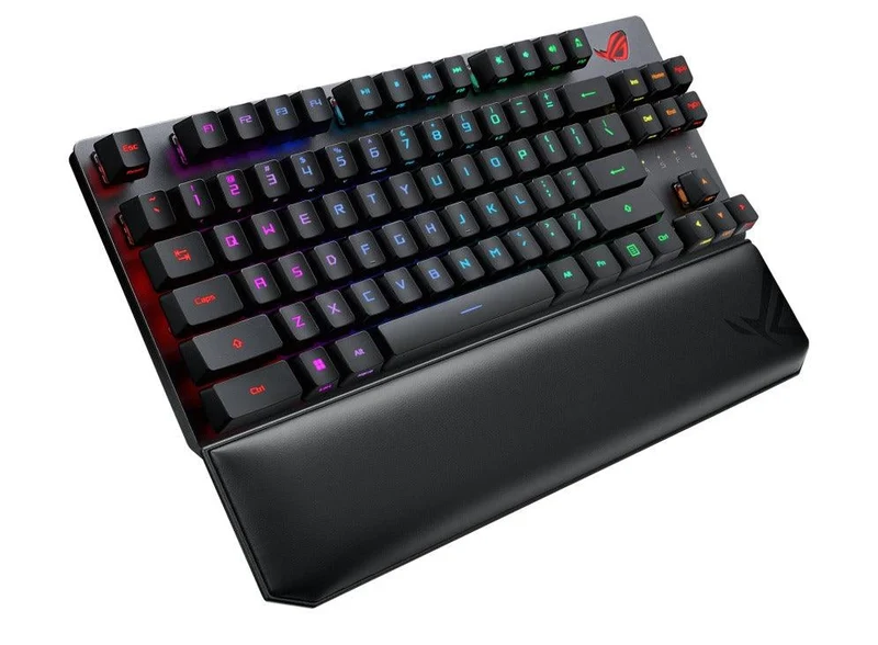 Asus ROG Strix Scope RX TKL Wireless Deluxe Optical Mechanical Gaming Keyboard (ROG RX Blue Switch Clicky & Speedy) (X807)