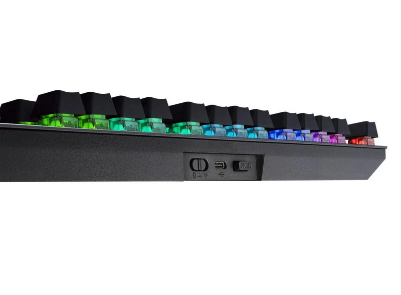 Asus ROG Strix Scope RX TKL Wireless Deluxe Optical Mechanical Gaming Keyboard (ROG RX Blue Switch Clicky & Speedy) (X807)