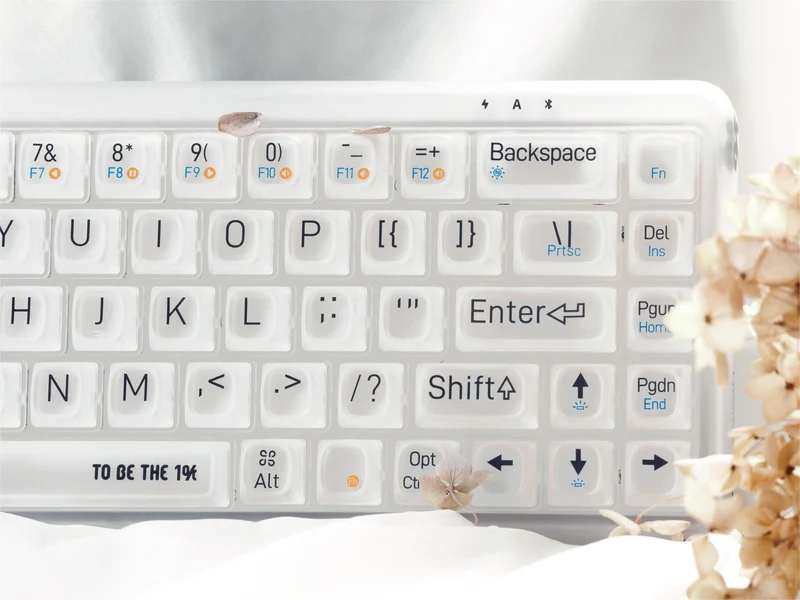 Lofree 1% Fresnel Dual-Mode Mechanical Keyboard (Misty)