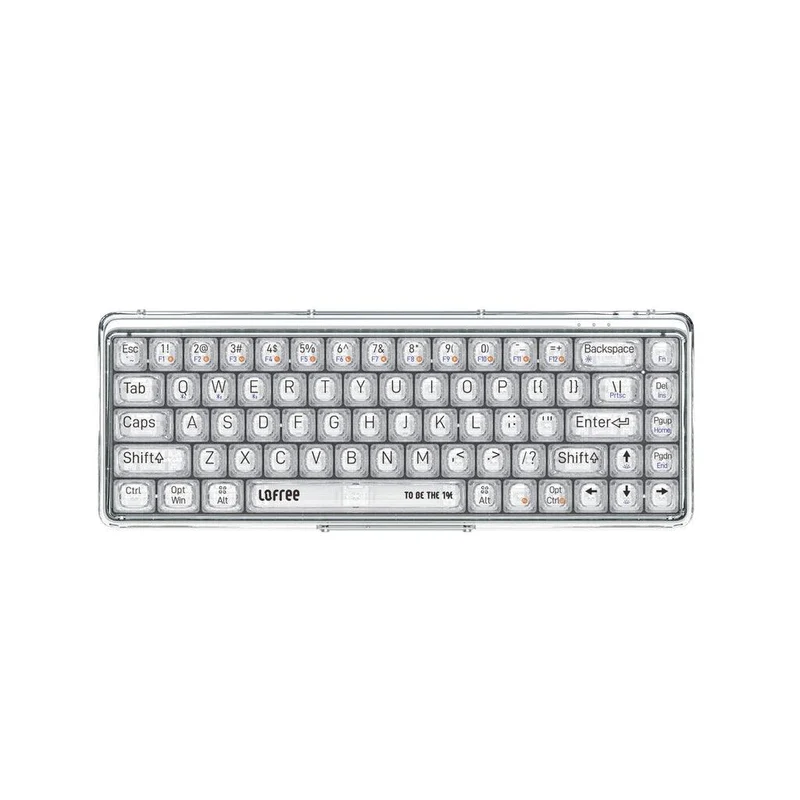 Lofree 1% Fresnel Dual-Mode Mechanical Keyboard (Clear)