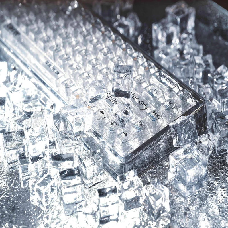 Lofree 1% Fresnel Dual-Mode Mechanical Keyboard (Clear)