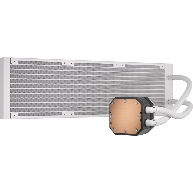 Corsair iCue H150i Elite Capellix XT Extreme Performance 360MM RGB Liquid CPU Cooler (White)