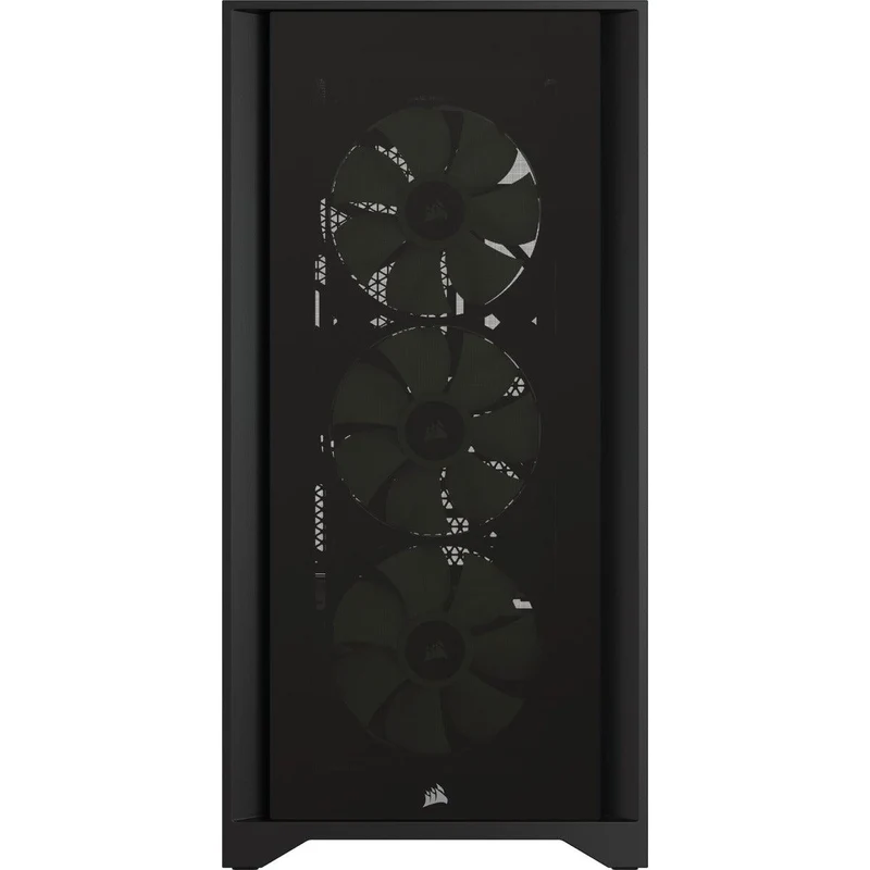 Corsair iCUE 4000X RGB Tempered Glass Mid-Tower ATX Case (Black)