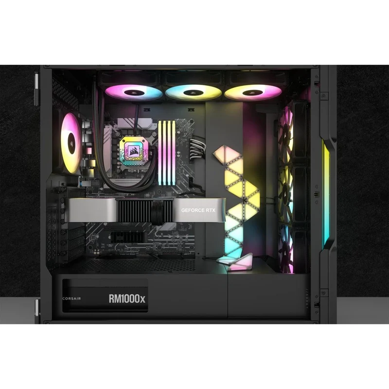 Corsair iCue H150i Elite Capellix XT Extreme Performance 360MM RGB Liquid CPU Cooler (Black)