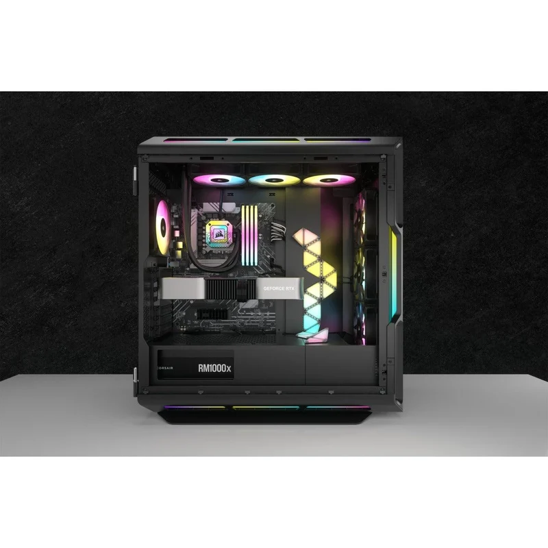 Corsair iCue H150i Elite Capellix XT Extreme Performance 360MM RGB Liquid CPU Cooler (Black)