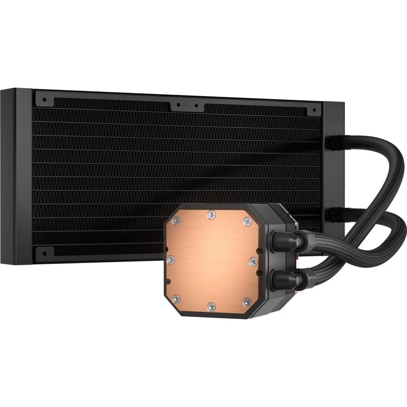 Corsair iCue H100i Elite Capellix XT Extreme Performance 240MM RGB Liquid CPU Cooler (Black)