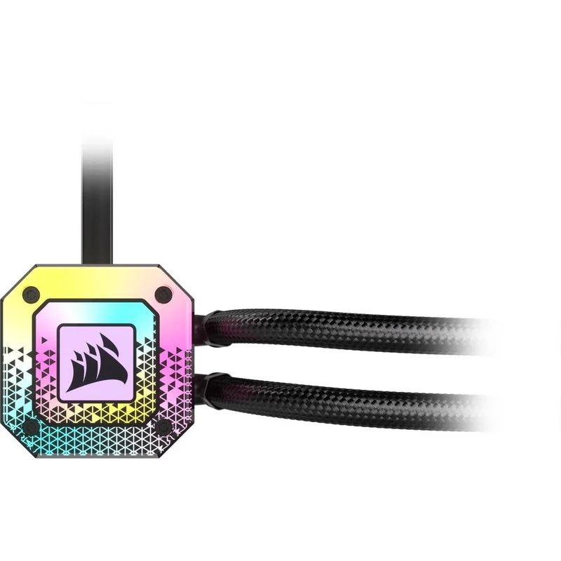 Corsair iCue H100i Elite Capellix XT Extreme Performance 240MM RGB Liquid CPU Cooler (Black)