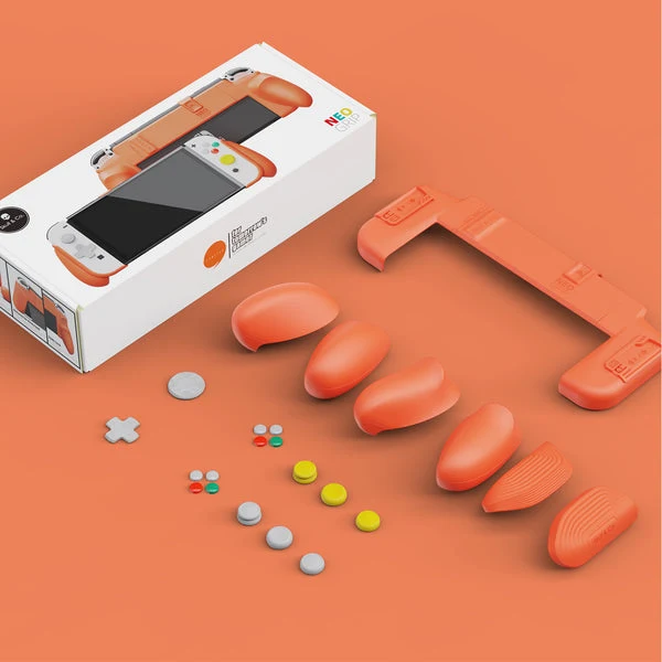 Skull & Co. NSW Neogrip Limited Edition NGC Orange For Switch OLED/Switch (NSNG-LTD-NGCO)