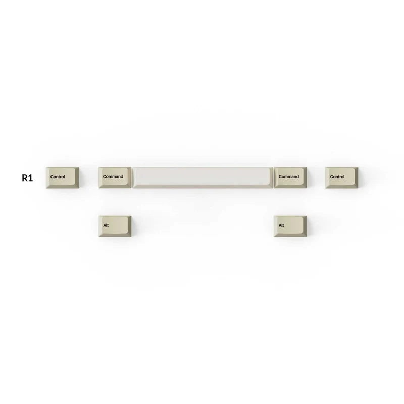 Keychron Cherry Profile Double Shot PBT Full Set Keycaps - Khaki (PBT-14)