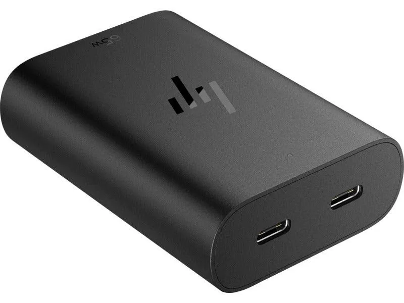HP 65W GAN USB-C Laptop Charger (600Q7AA)