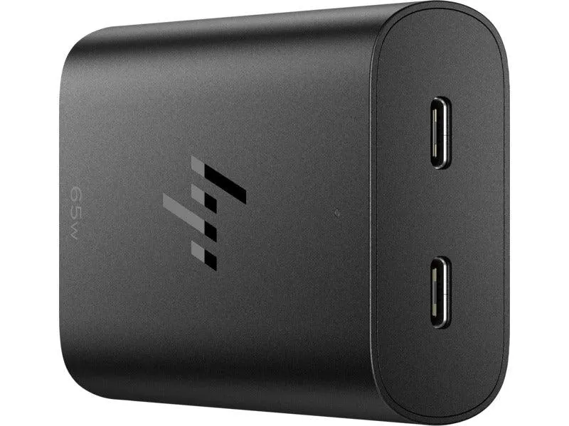 HP 65W GAN USB-C Laptop Charger (600Q7AA)
