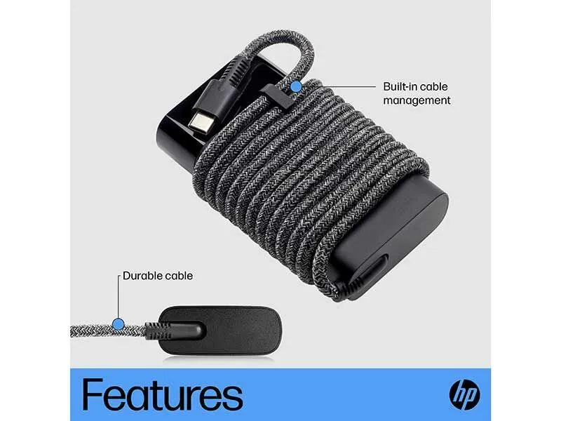HP 65W USB-C Laptop Charger (671R2AA)