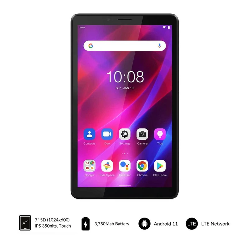 Lenovo Tab M7 LTE (3RD GEN) TB-7306X 2GB+32GB (Iron Grey) ZA8D0023PH