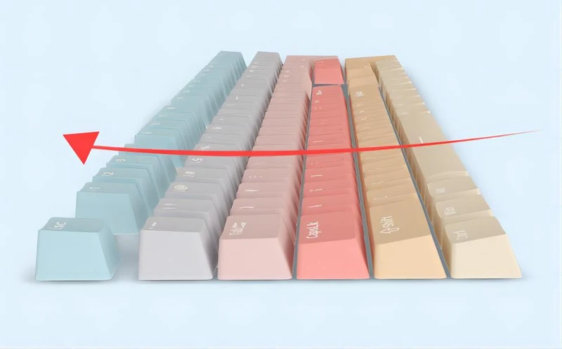 MonsGeek Ice Cream Keycap Set (132-Key)