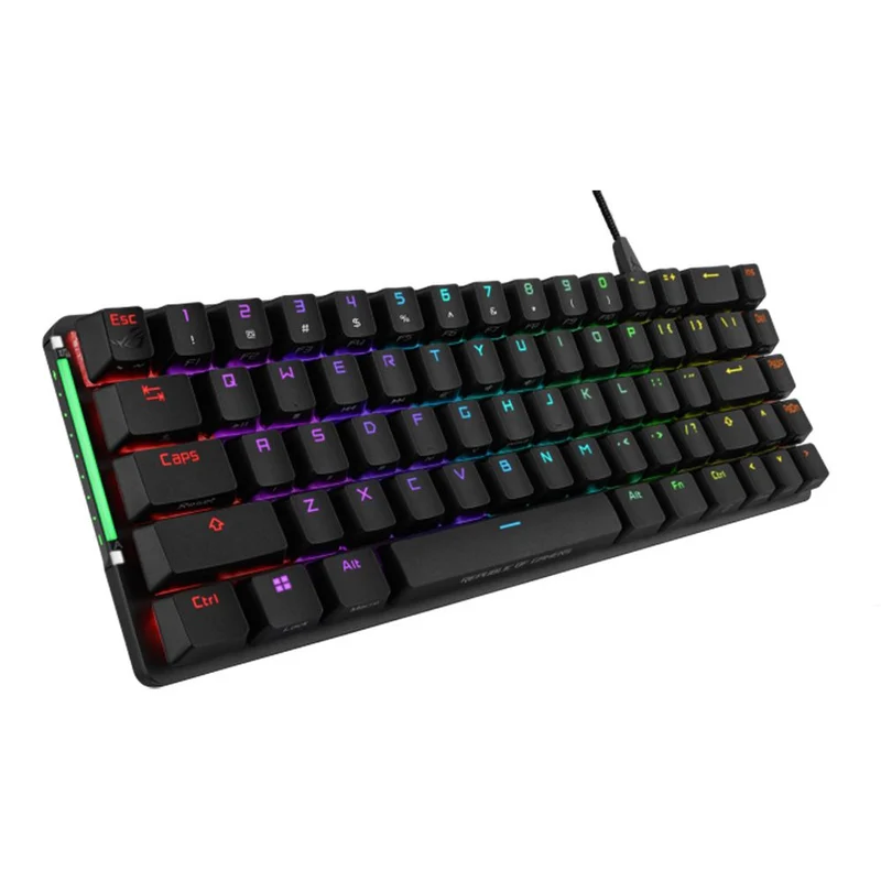 Asus ROG Falchion Ace M602 65% RGB Compact Gaming Mechanical Keyboard (ROG NX Blue Switch Clicky & Tactile) (Black)