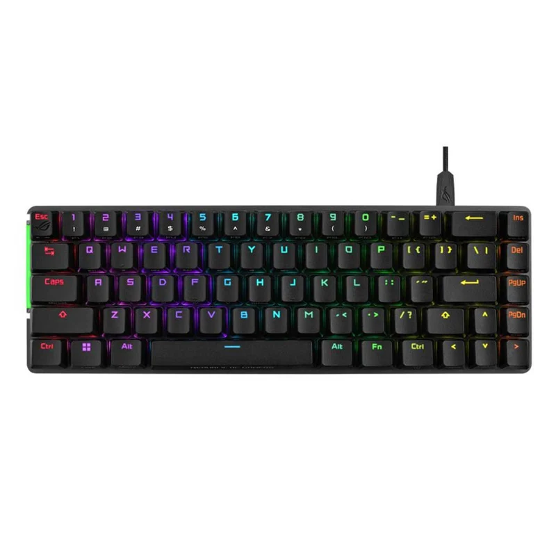 Asus ROG Falchion Ace M602 65% RGB Compact Gaming Mechanical Keyboard (ROG NX Blue Switch Clicky & Tactile) (Black)