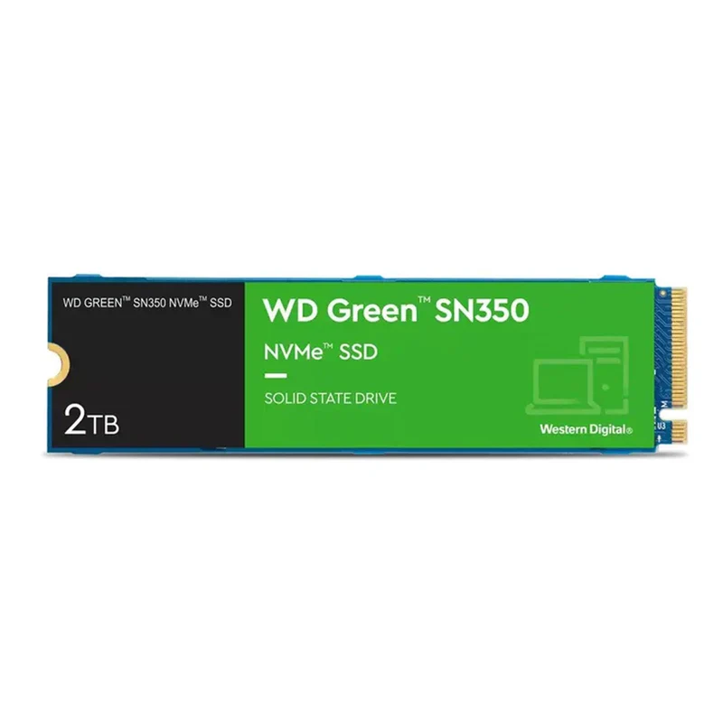 WD Green SN350 2TB M.2 2280 PCIE Internal SSD (WDS200T3G0C)