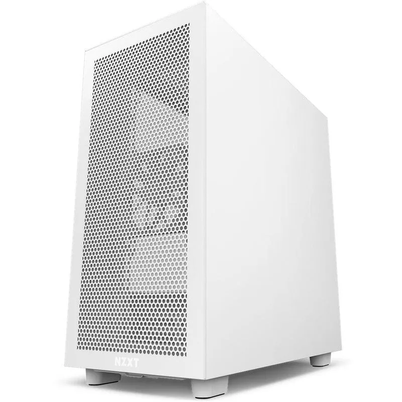 NZXT H7 Flow Mid-Tower Airflow Case (Matte White) (CM-H71FW-01)