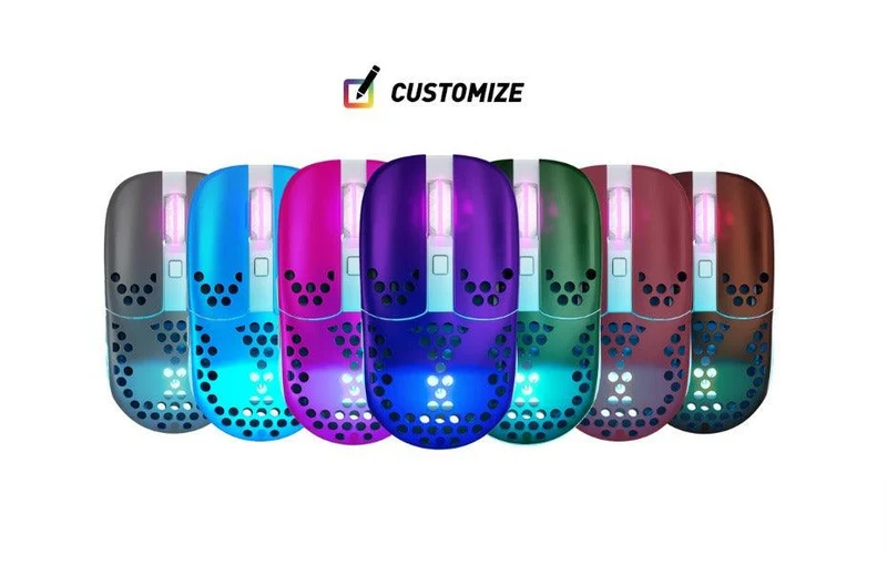 Cherry Xtrfy MZ1 RGB Ultra-Light Wireless Gaming Mouse (White)