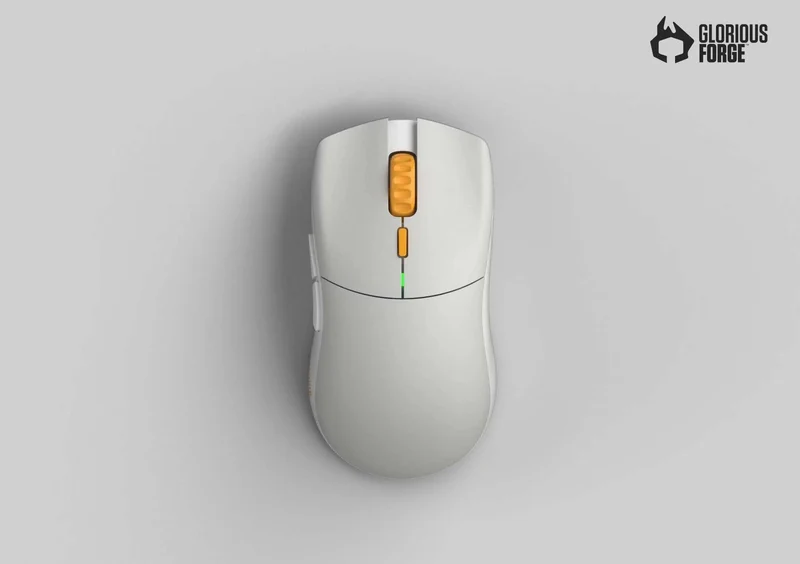 Glorious Forge Series One Pro Wireless Gaming Mouse (Genos Yellow)