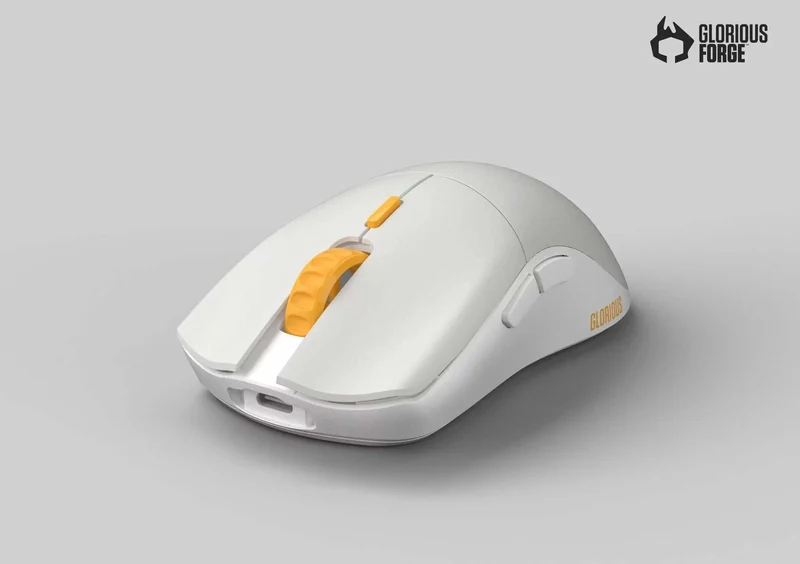 Glorious Forge Series One Pro Wireless Gaming Mouse (Genos Yellow)