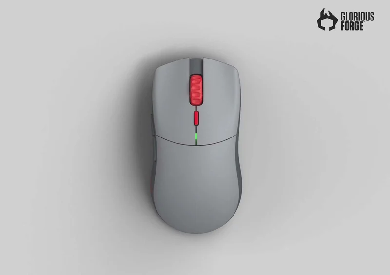 Glorious Forge Series One Pro Wireless Gaming Mouse (Centauri Red)