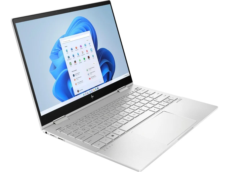 HP Envy X360 13-BF0108TU 2-In-1 Laptop (Natural Silver) | 13.3” WUXGA | i5-1230U | 16 GB RAM | 512 GB SSD | Intel Iris Xe | Windows 11 | MS Office H&S 2021 | Stylus Pen | HP Prelude 15.6” Topload Bag
