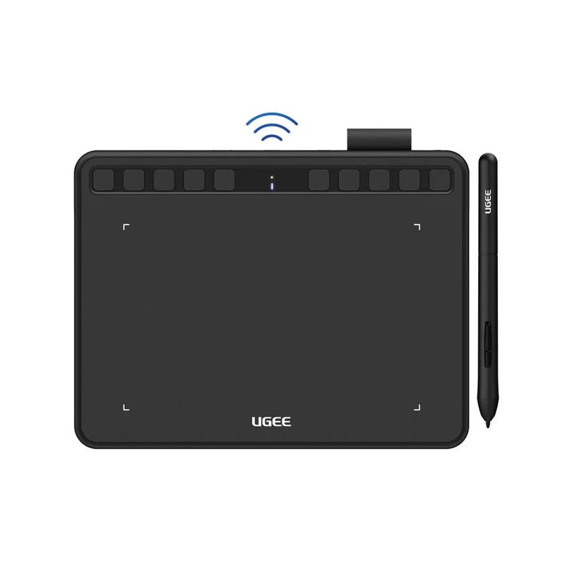 Ugee S1060W 10" Wireless Pen Tablet (Carbon Black)