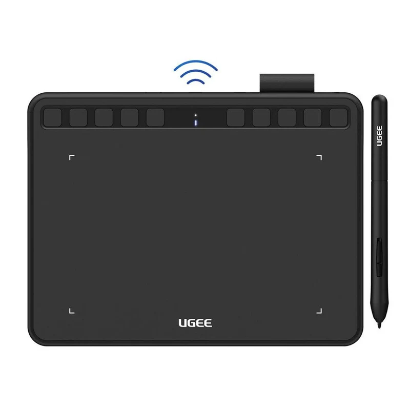 Ugee S1060W 10" Wireless Pen Tablet (Carbon Black)