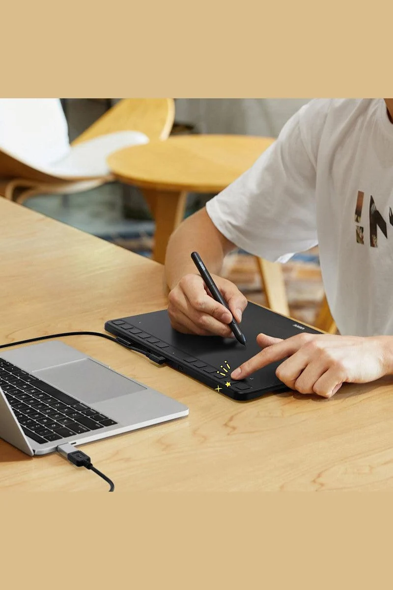 Ugee S1060W 10" Wireless Pen Tablet (Carbon Black)