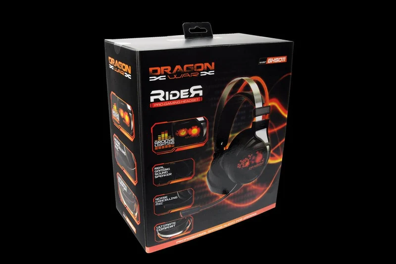 Elephant Dragonwar Rider Pro Gaming Headset (G-HS-011-BLACK)