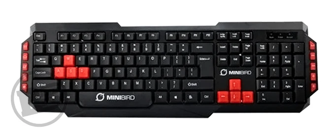 Elephant Minibird Gonolek Media Wired Keyboard (M-KE-001 BK)