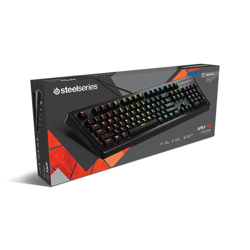 Steelseries Apex 150 RGB Gaming Keyboard (PN64666)