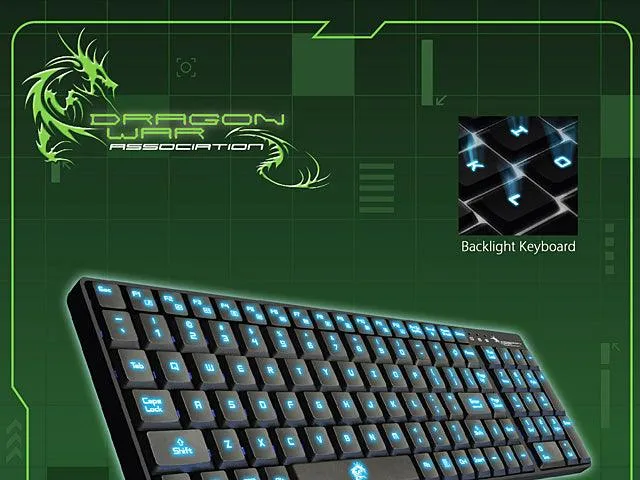 Elephant Dragonwar Dark Sector Prof. Gaming Keyboard (GK-002)