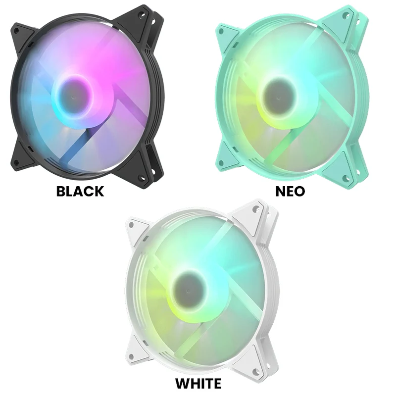 Darkflash C6S Aurora Spectrum RGB Cooling Fan (1 Pack)