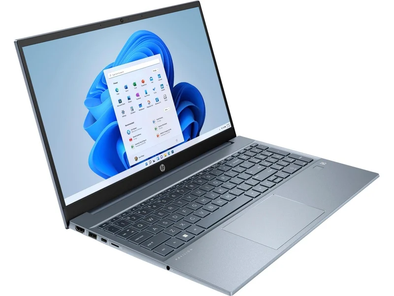 HP Pavilion 15-EH2042AU Laptop (Fog Blue) | 15.6” FHD | Ryzen 5 5625U | 16GB DDR4 | 1TB M.2 SSD | AMD Radeon Graphics | Windows 11 Home | MS Office Home & Student 2021 | HP Prelude 15.6- Inch Topload Bag